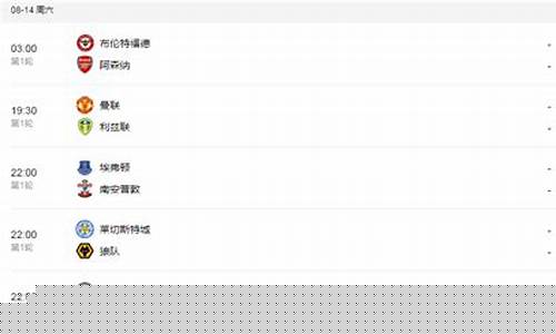 五大联赛英超比赛时间-英超五强