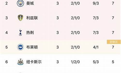 英超排行榜积分 历届-0809英超排名