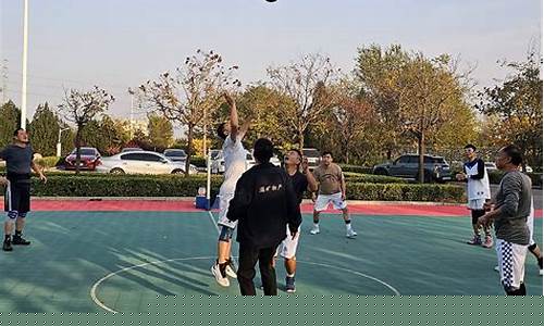 交警大队篮球友谊赛-矿与交警队篮球赛