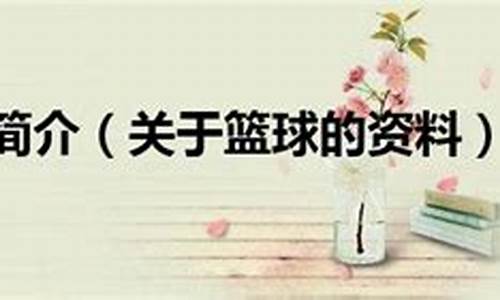 篮球资料简短资料-篮球基本资料