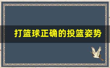打篮球正确的投篮姿势-打篮球正确投篮姿势手势视频教学